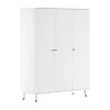 Vipack Billy Kledingkast 3 Deurs - Wit