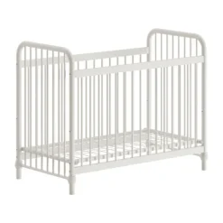 Vipack Bronxx Babybed - 60 x 120 cm - Mat Wit