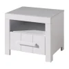 Vipack Erik Nachtkastje Wit