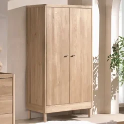 Vipack Forrest 2-Deurskast - Beuk Wit