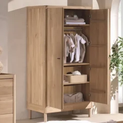 Vipack Forrest 2-Deurskast - Beuk Wit