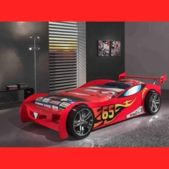 Vipack Lemans Autobed Rood 90 x 200 cm