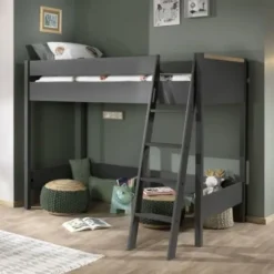 Vipack London Hoogslaper Wit 90 x 200 cm