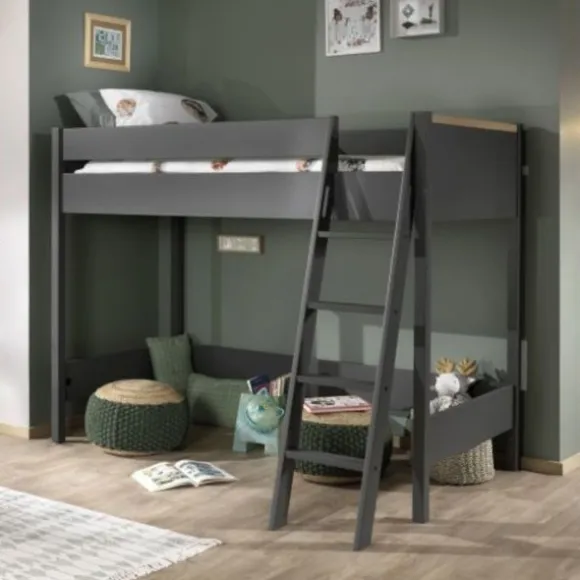 Vipack London Hoogslaper Wit 90 x 200 cm