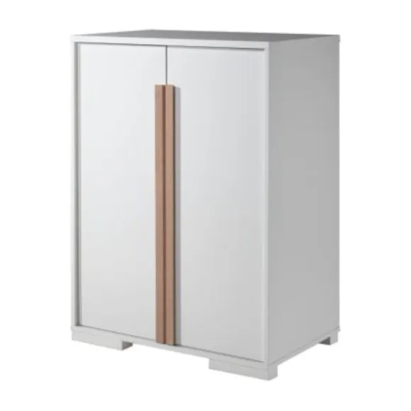 Vipack London Opbergkast Antraciet 2-Deurs