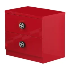 Vipack Monza Nachtkastje Rood