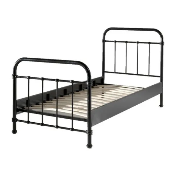 Vipack New York Bed Metaal Geel 90 x 200 cm