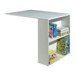 Vipack Pino Halfhoogslaper Met Glijbaan Blank