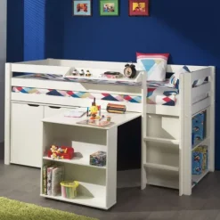 Vipack Pino Kastje Voor Halfhoogslaper Wit