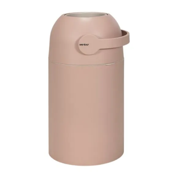 We-Too Telescopische Luieremmer Slim - Oatmeal | Deksel Slim | Luiermmerzakken XL