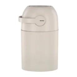 We-Too Telescopische Luieremmer Slim - Oatmeal | Deksel Slim | Luiermmerzakken XL