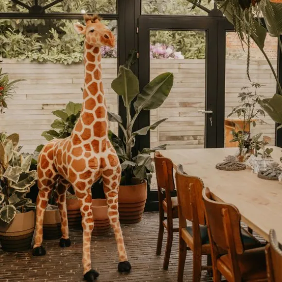 Wild & Soft Knuffel - Giraf - 195 cm