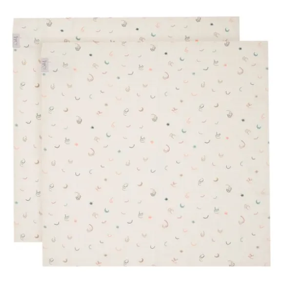 Witlof For Kids Magical Days Hydrofiel Doek - 65 x 65 cm - 2 Stuks