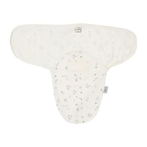 Witlof For Kids Vintage Flowers Slaapzak Wrapper - 0-3 Maanden