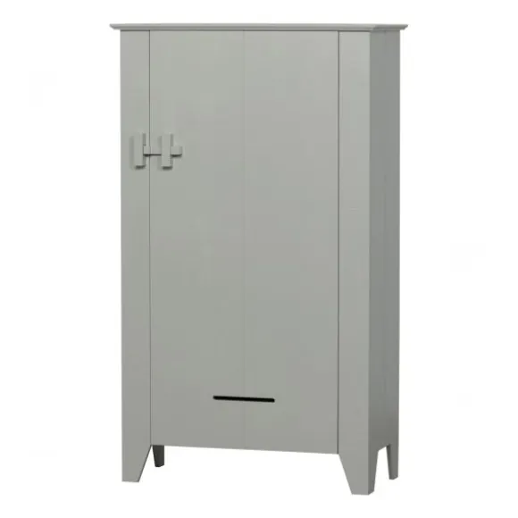 Woood Boerenkast - Gijs - Bezaagd Grenen Mist