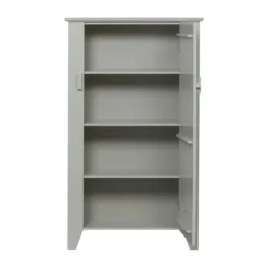 Woood Boerenkast - Gijs - Bezaagd Grenen Mist