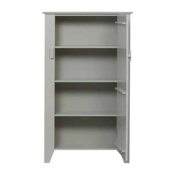 Woood Boerenkast - Gijs - Bezaagd Grenen Mist