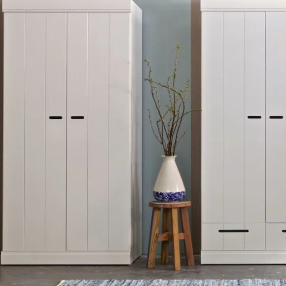 Woood Connect Kast 2-Deurs Wit