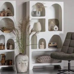 Woood Draaifauteuil - Job - Teddy Groen