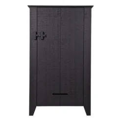 Woood Gijs Boerenkast Zwart