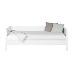 Woood Nikki Bedbank Grenen wit