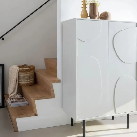 Woood Opbergkast - Cadiz - Grenen Mist