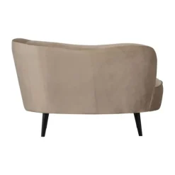 Woood Sara Fauteuil – Fluweel – Khaki